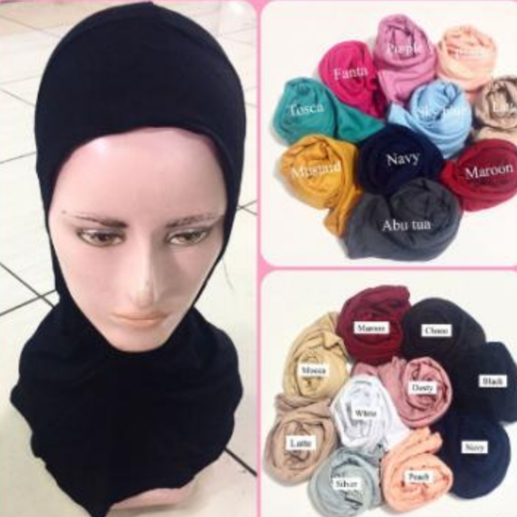 Ciput ninja / dalaman kerudung / Iner ninja / ciput ninja resleting Ciput ninja / dalaman kerudung / Iner ninja / ciput ninja resleting