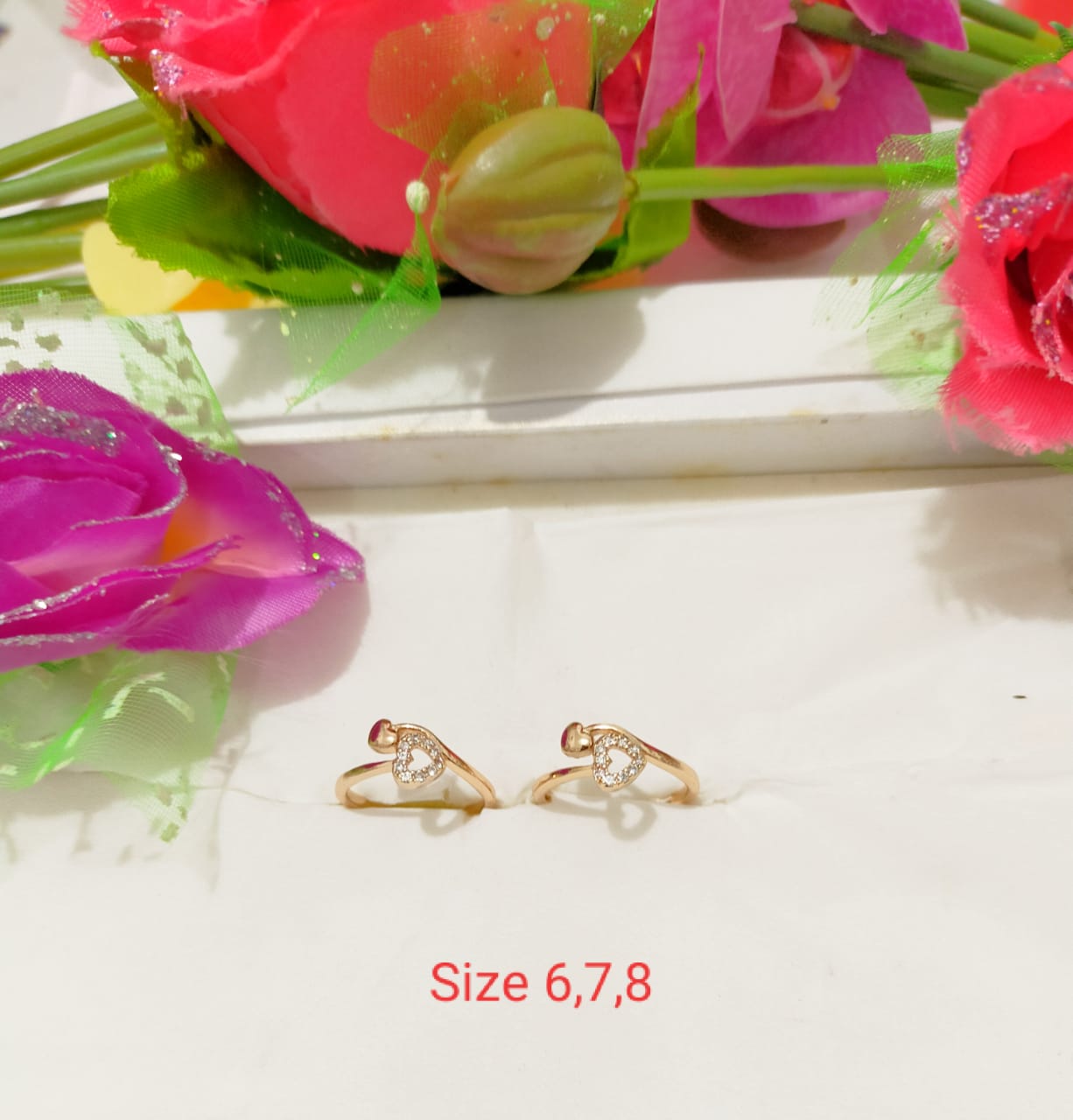 cincin xuping gold fashion wanita Ful Mata Motif Love cincin xuping gold fashion wanita Ful Mata Motif Love