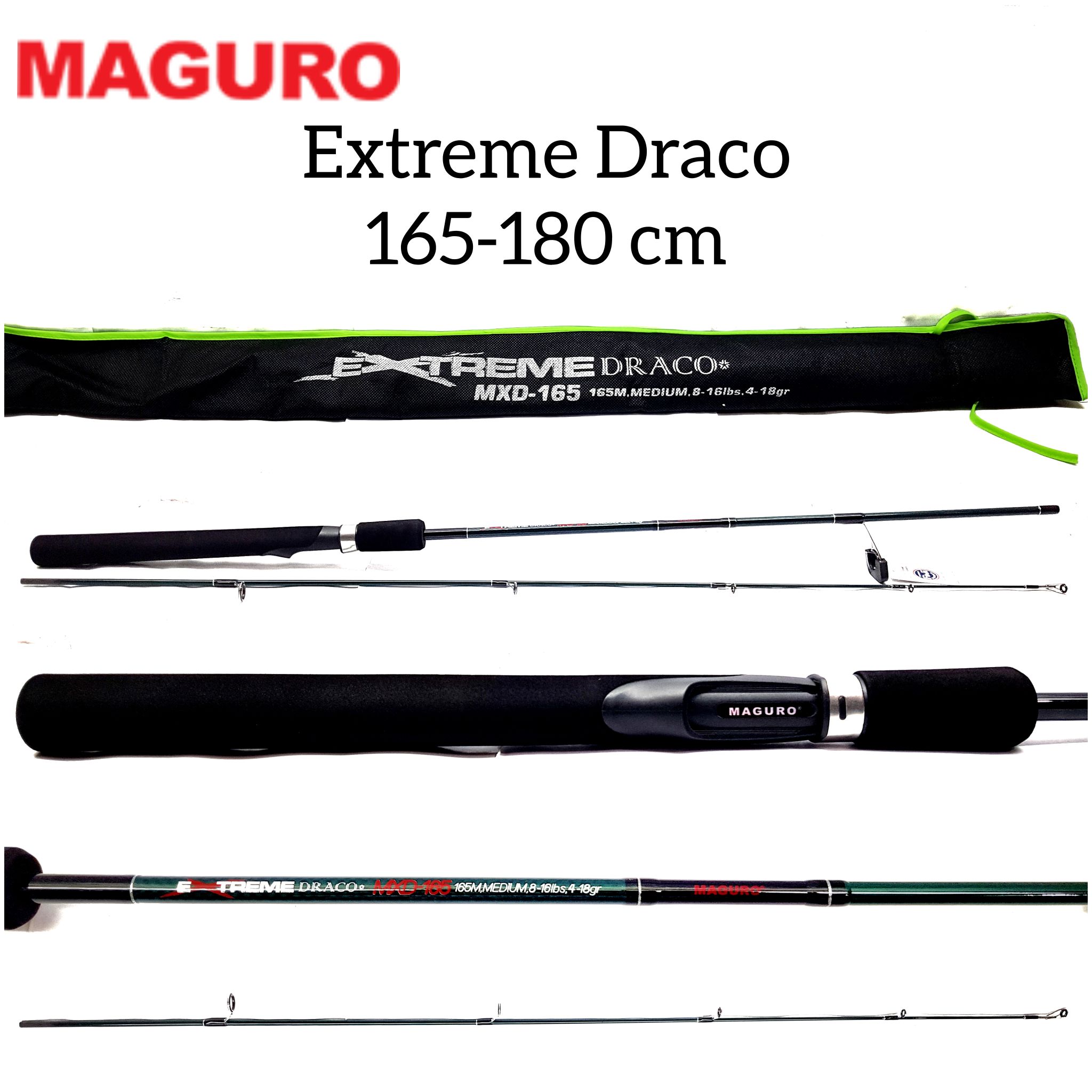 Joran Pancing Maguro Extreme Draco 165cm FUJI Joran Pancing Maguro Extreme Draco 165cm FUJI