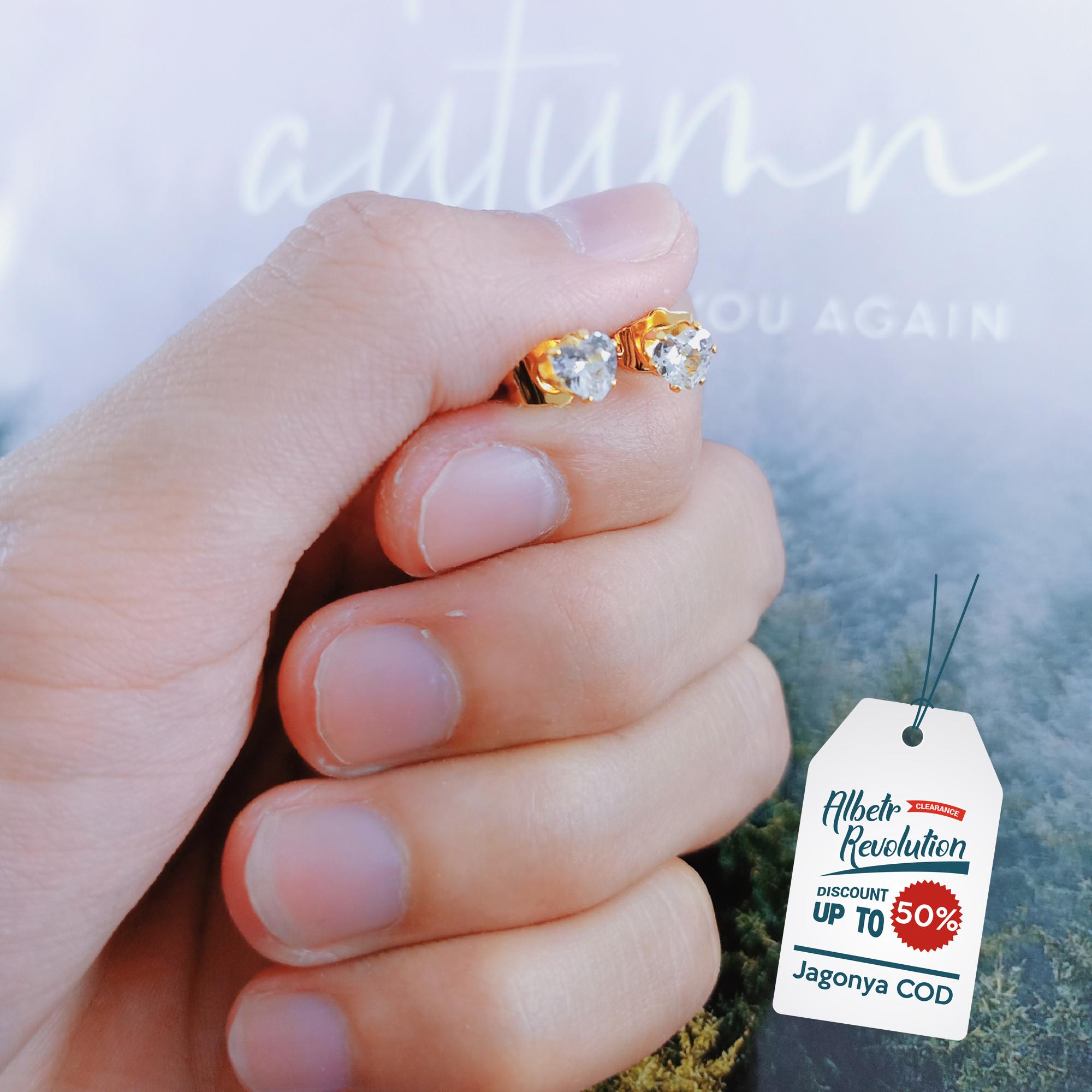 anting love giwang tusuk xuping anting love giwang tusuk xuping