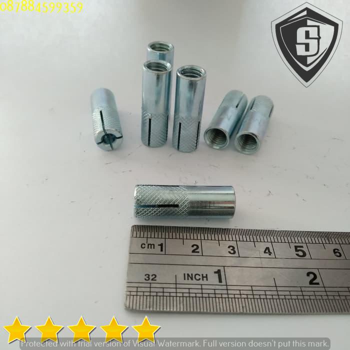 10 paket Dynaset M8 x 10 x 30 Drop in Anchor 10 paket Dynaset M8 x 10 x 30 Drop in Anchor