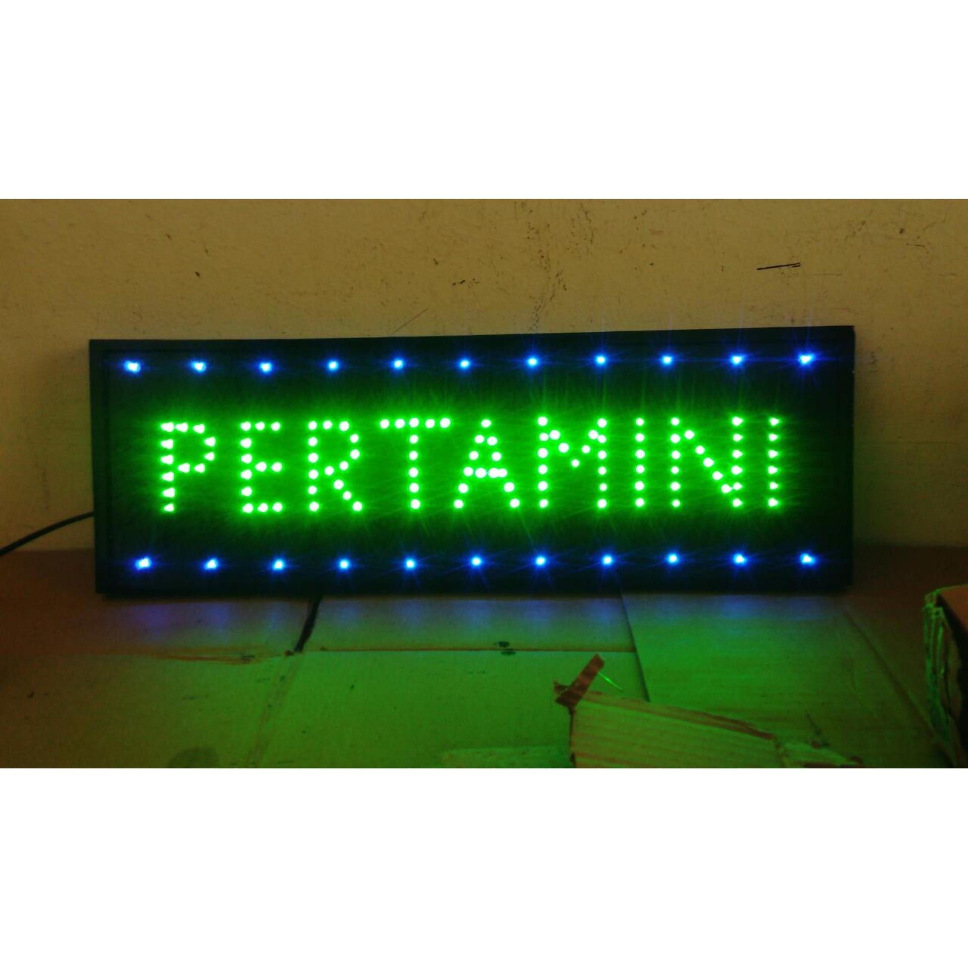 tulisan lampu led / led sign pertamini new tulisan lampu led / led sign pertamini new