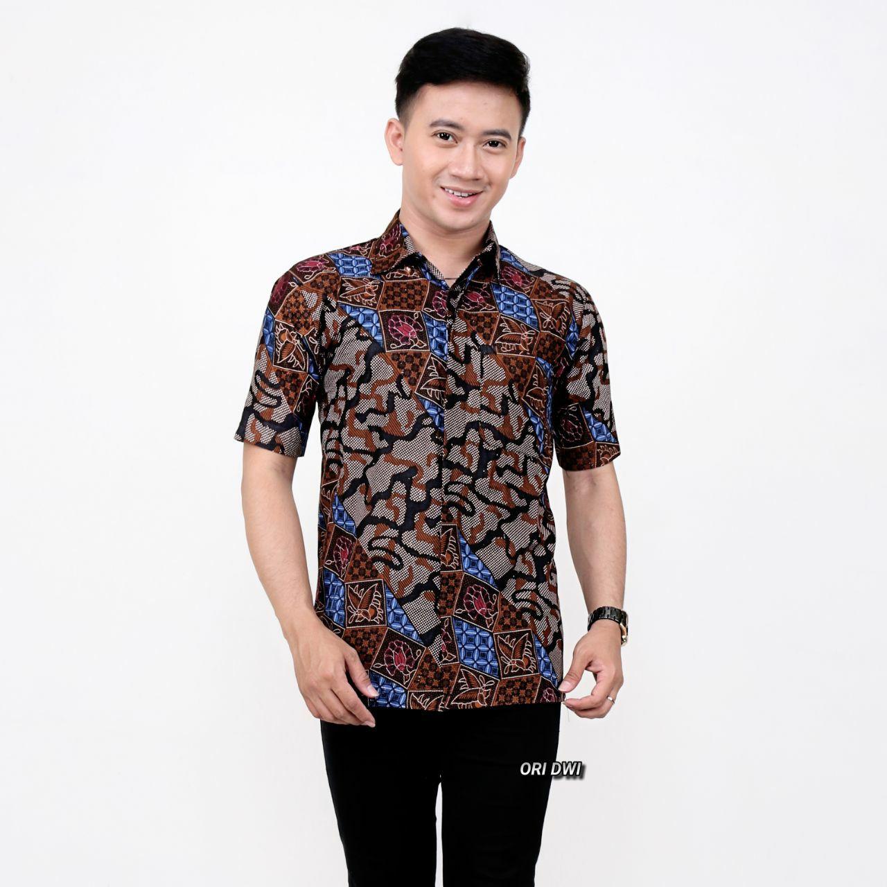 KEMEJA BATIK PRIA LENGAN PENDEK - HEM BATIK PRIA NEW KEMEJA BATIK PRIA LENGAN PENDEK - HEM BATIK PRIA NEW
