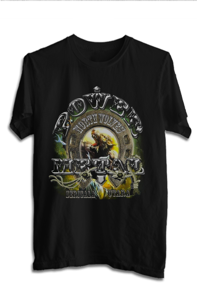 Kaos band power metal tshirt musik rock 04 Kaos band power metal tshirt musik rock 04