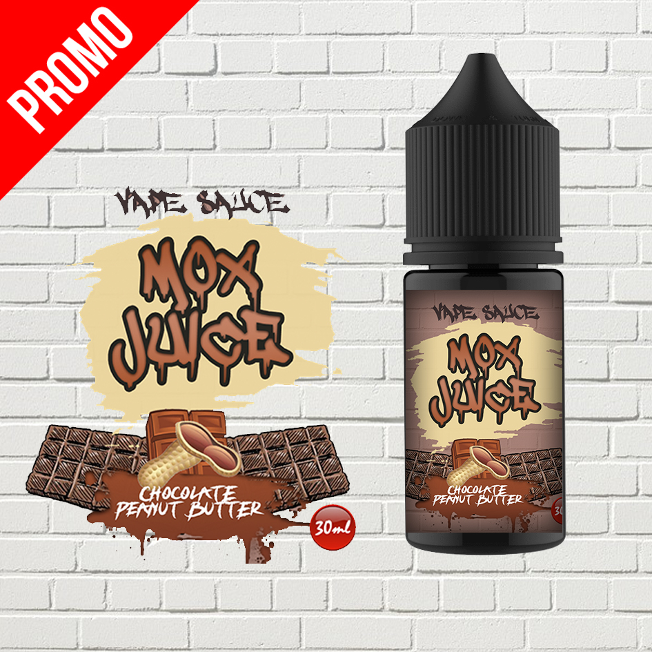 LIKUID MOX JUICE 30ML TANPA LIQUID COKLAT PEANUT LIKUID MOX JUICE 30ML TANPA LIQUID COKLAT PEANUT