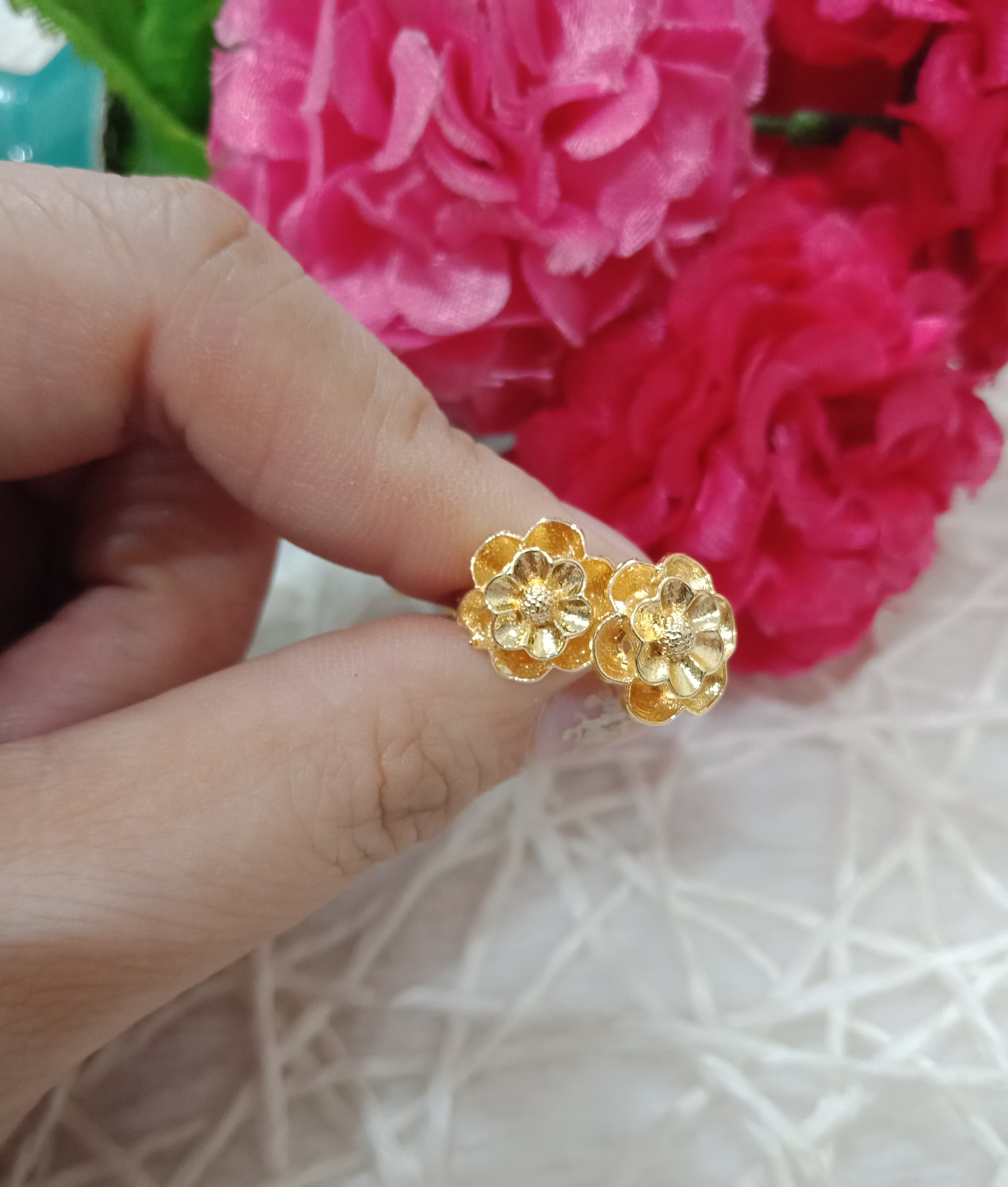 anting tindik earing stud emas xuping o1 anting tindik earing stud emas xuping o1