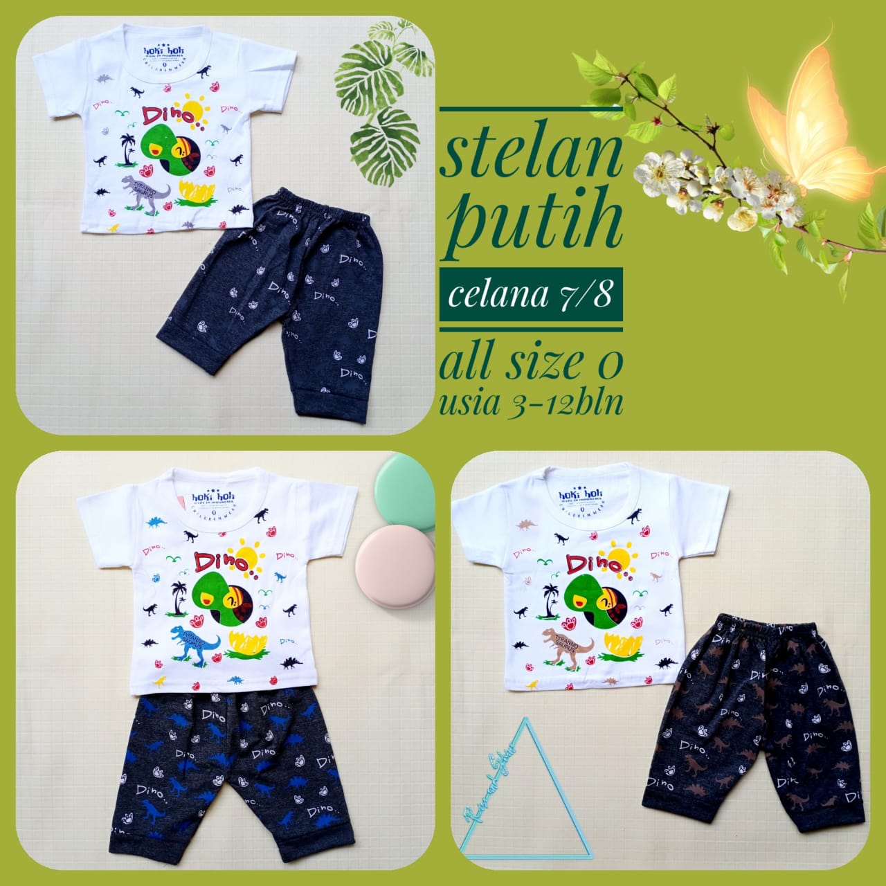Pakaian Baju Set Stelan Setelan Kaos Lengan Pendek dan Celana Panjang 7/8 Anak Bayi Cowok Laki-Laki Pria Usia 6 - 12 Bulan Original Motif Lucu Kekinian Hoki Holi Eceran Harga Grosir Murah Pakaian Baju Set Stelan Setelan Kaos Lengan Pendek dan Celana Panjang 7/8 Anak Bayi Cowok Laki-Laki Pria Usia 6 - 12 Bulan Original Motif Lucu Kekinian Hoki Holi Eceran Harga Grosir Murah