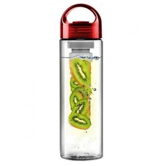 Home-Klik Tritan Water Bottle With Fruit Infuser 600ml