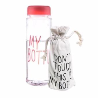 My Bottle Clear With Pouch Botol Minum Plus Pouch 500ml my bottle clear with pouch botol minum plus pouch 500ml