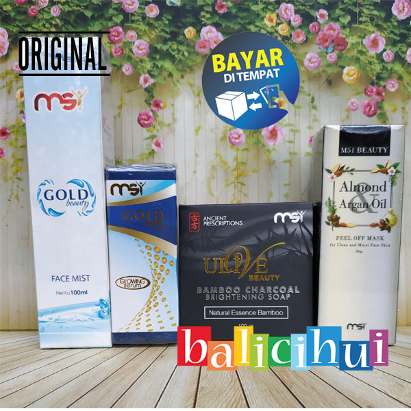 BALICIHUI MSI SABUN BAMBOO ULIVE + MSI GLOWING SERUM + MSI FACE MIST + MSI ALMOND MASK 100% ORIGINAL BALICIHUI MSI SABUN BAMBOO ULIVE + MSI GLOWING SERUM + MSI FACE MIST + MSI ALMOND MASK 100% ORIGINAL