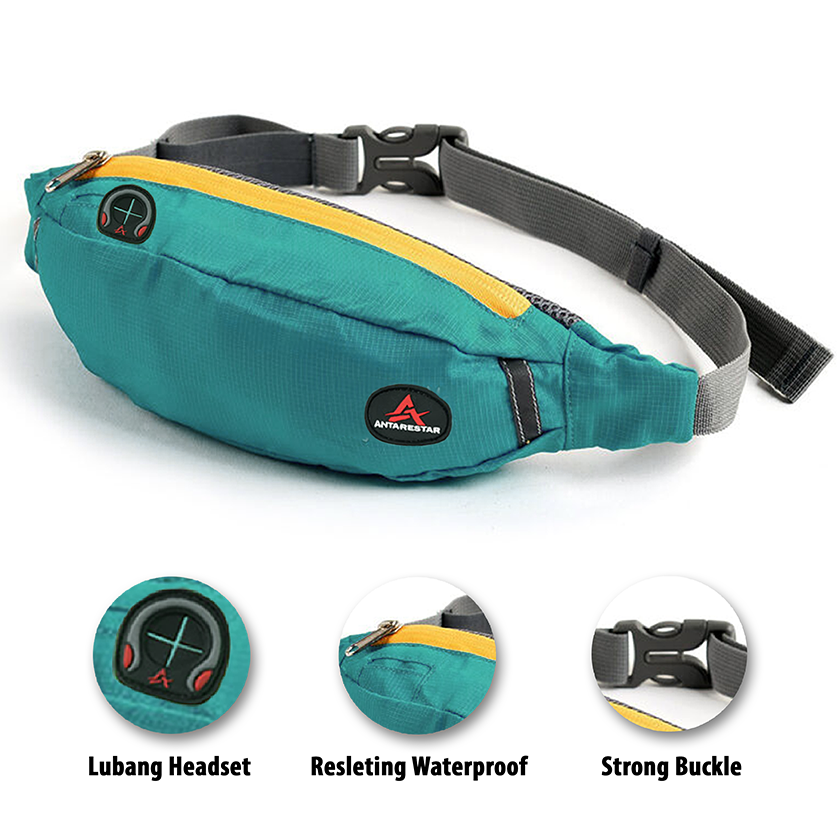 TAS SELEMPANG PRIA ANTARESTAR WATERPROOF TAS PINGGANG WAISTBAG TAS SLEMPANG ANTI AIR SPORTY OUTDOOR TAS SELEMPANG PRIA ANTARESTAR WATERPROOF TAS PINGGANG WAISTBAG TAS SLEMPANG ANTI AIR SPORTY OUTDOOR