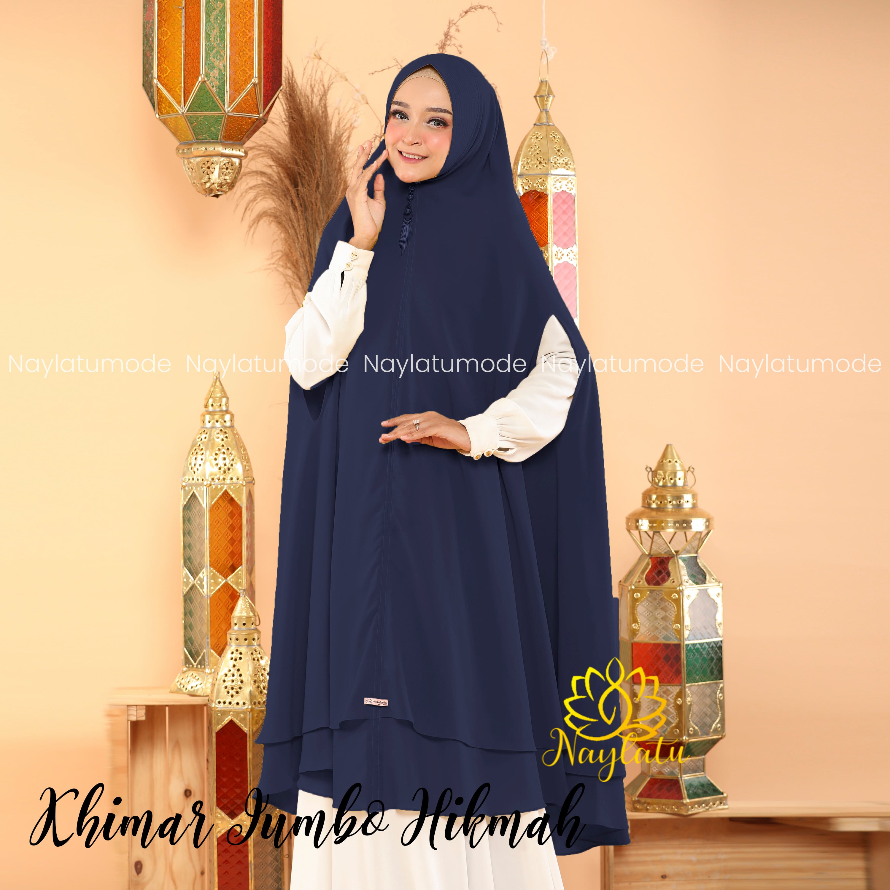 khimar jilbab hijab jumbo XXL syari hikmah khimar jilbab hijab jumbo XXL syari hikmah