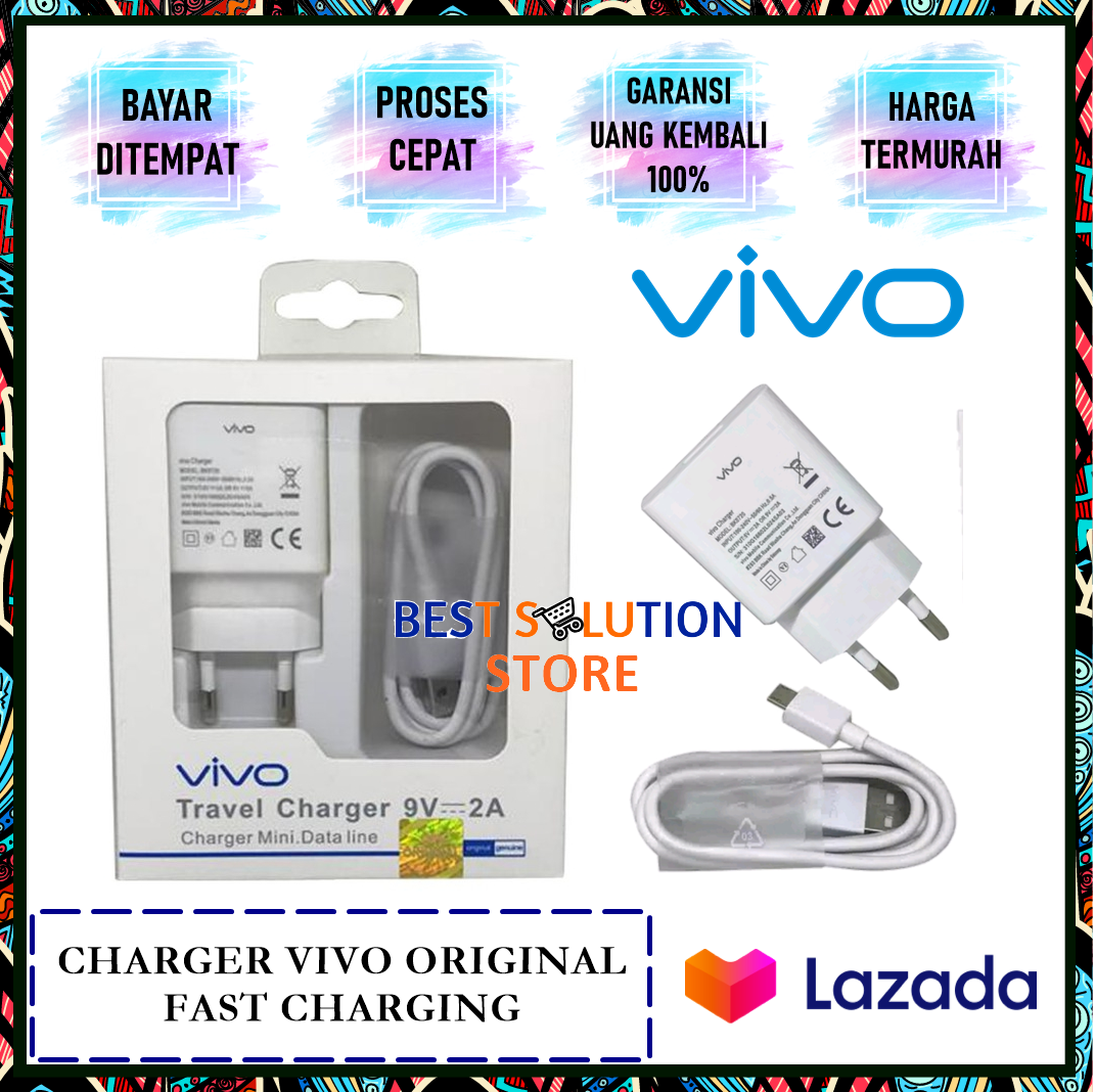 Charger Vivo V11 PRO Support Fast Charging type BK0720 Kabel Micro USB Original 100% Charger Vivo V11 PRO Support Fast Charging type BK0720 Kabel Micro USB Original 100%