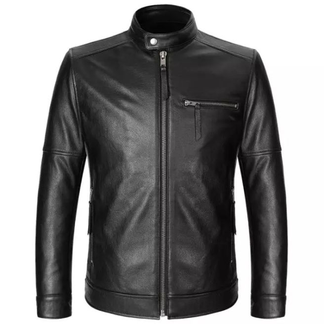 jaket kulit semi jamgkis ban/jaket pria jaket kulit semi jamgkis ban/jaket pria