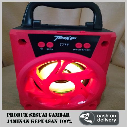Speaker Bluetooth Teckyo T-777F GMC Speaker Aktif Super Bass Bisa Untuk Memory dan Flashdisk Speaker Bluetooth Teckyo T-777F GMC Speaker Aktif Super Bass Bisa Untuk Memory dan Flashdisk