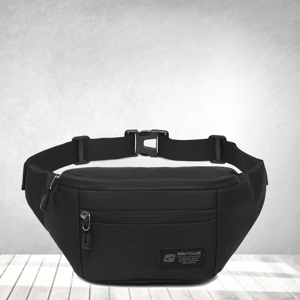 Navy Club Waist Bags Tas Pinggang Crossbody Bag - Tas Pria Tas Wanita Tas Outdoor GEF TPM Navy Club Waist Bags Tas Pinggang Crossbody Bag - Tas Pria Tas Wanita Tas Outdoor GEF TPM