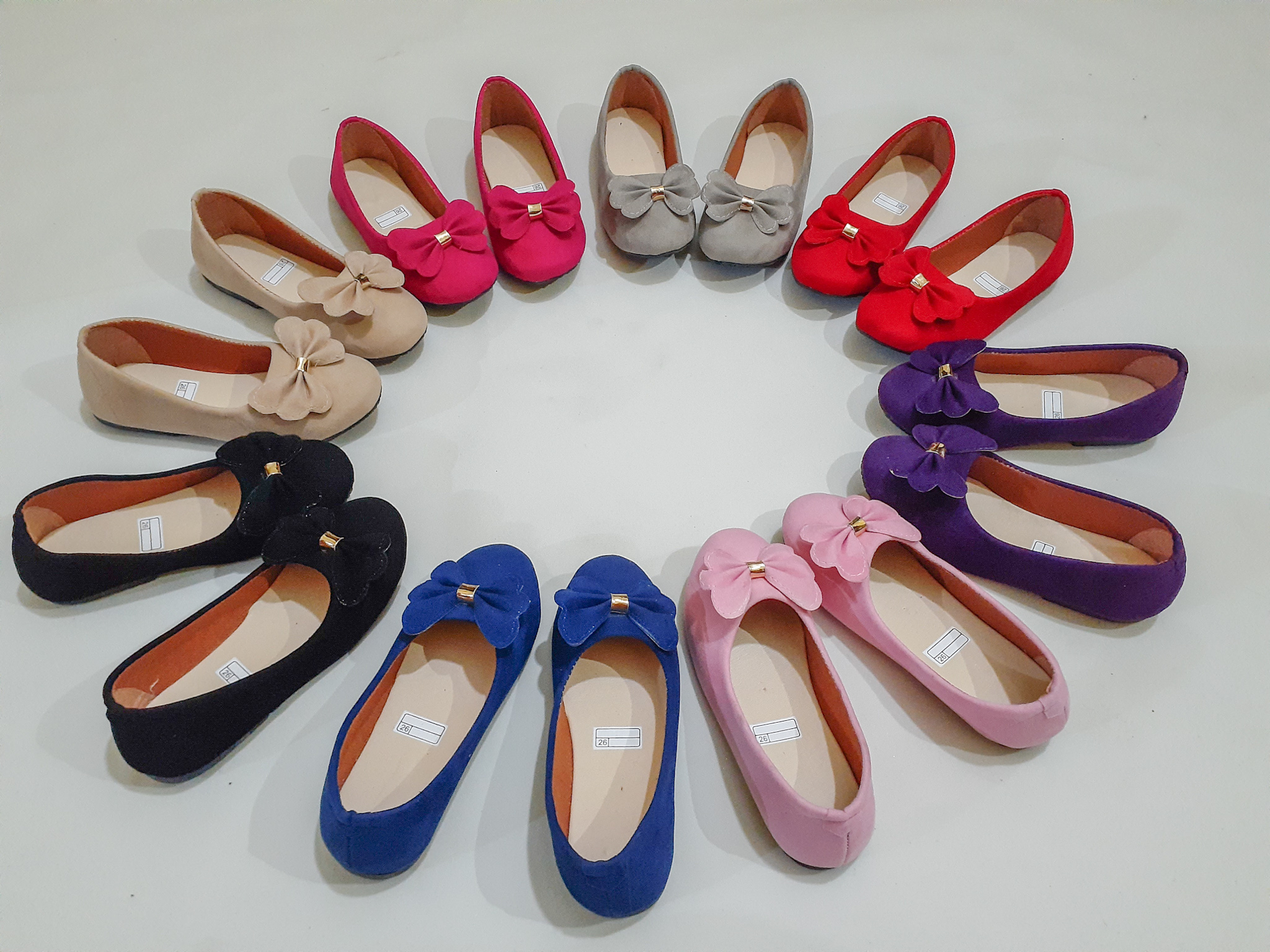 Sepatu Wanita Flatshoes Anak Polos Pita Mutiara Sepatu Wanita Flatshoes Anak Polos Pita Mutiara