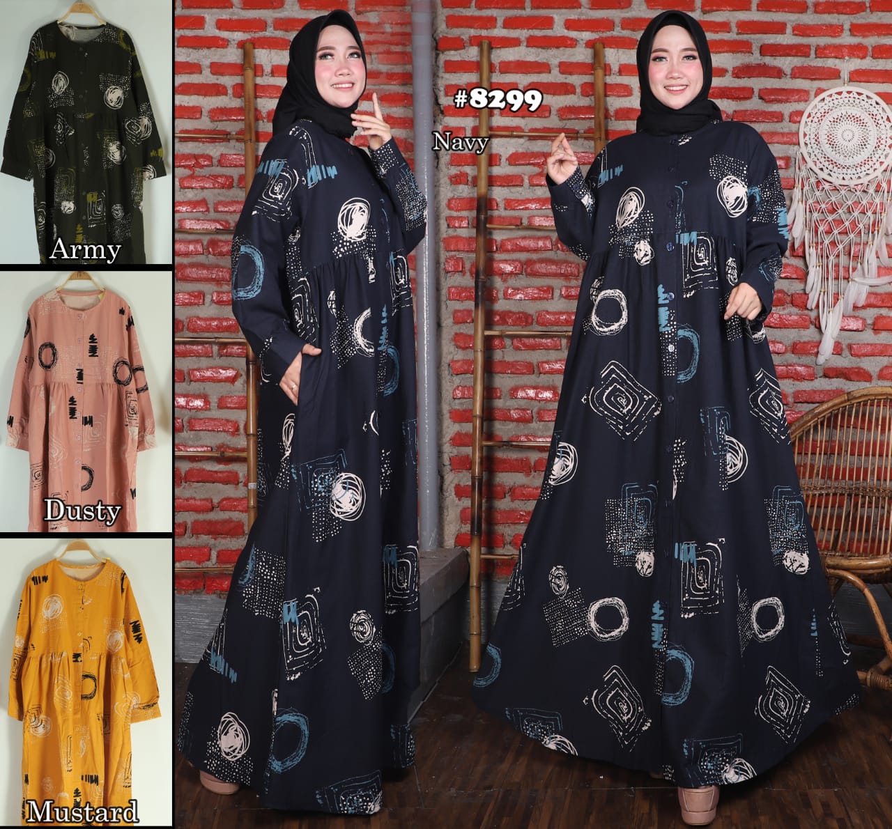 GAMIS JUMBO XXXXL CORAK ETNIK DENGAN LD 125 CM GAMIS JUMBO XXXXL CORAK ETNIK DENGAN LD 125 CM