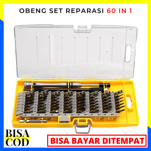 OBENG SET REPARASI 60 IN 1 - 6100A / Obeng HP Full Set / Peralatan Reparasi / Suku Cadang Hp / Perkakas Aksesoris Hp / Obeng HP Full Set Lengkap / Obeng Hp Original / Set Obeng hp Murah OBENG SET REPARASI 60 IN 1 - 6100A / Obeng HP Full Set / Peralatan Reparasi / Suku Cadang Hp / Perkakas Aksesoris Hp / Obeng HP Full Set Lengkap / Obeng Hp Original / Set Obeng hp Murah