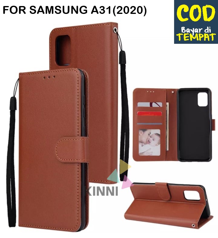 Leather Flip Cover Samsung Galaxy A31 (2020) - Wallet Case Kulit - Casing Dompet Case Wallet Leather Flip Case Samsung Galaxy A31(2020) Casing Hp Leather Dompet Kulit FLIP COVER WALLET Leather Flip Cover Samsung Galaxy A31 (2020) - Wallet Case Kulit - Casing Dompet Case Wallet Leather Flip Case Samsung Galaxy A31(2020) Casing Hp Leather Dompet Kulit FLIP COVER WALLET