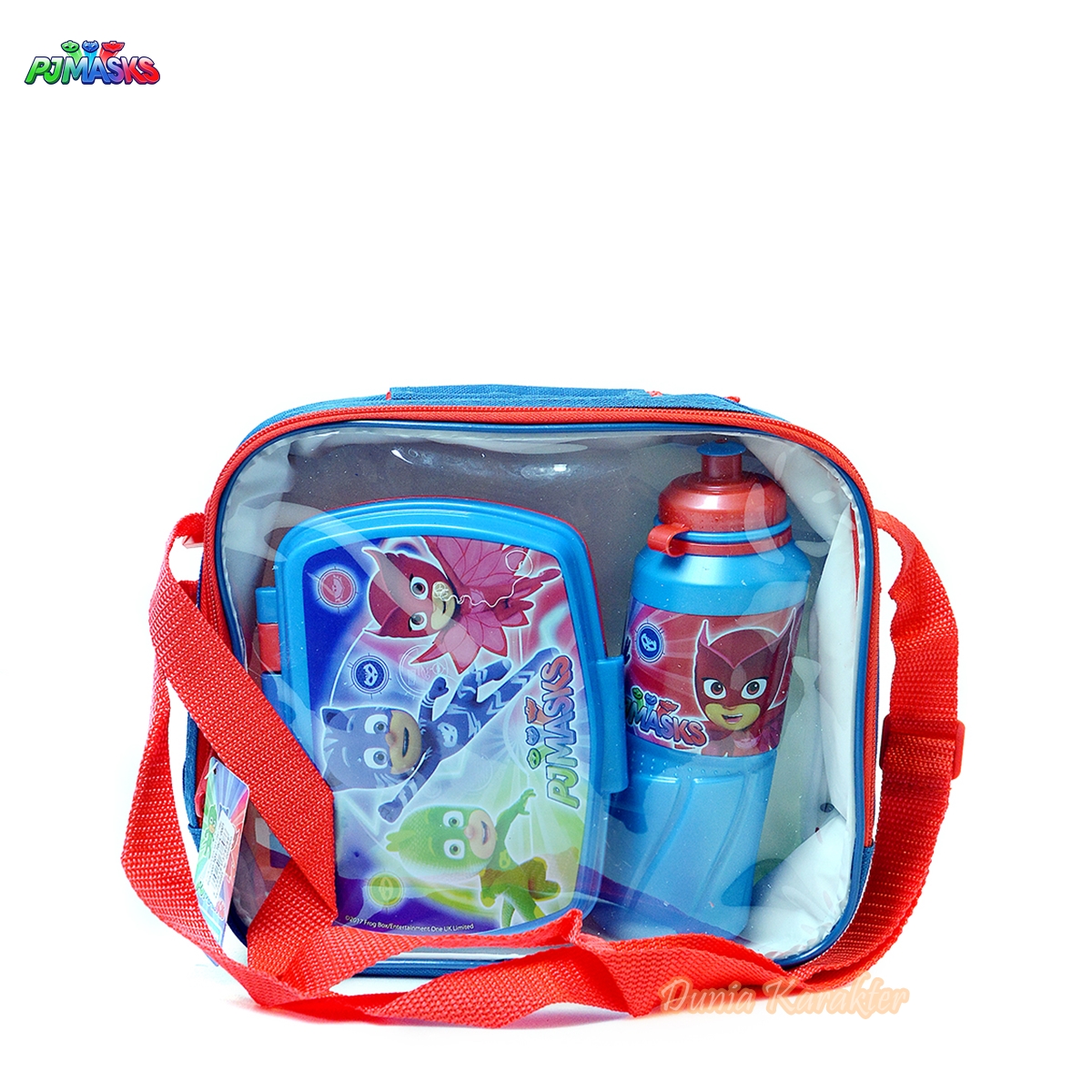 Tas Bekal Anak Karakter PJ Masks Stor 3 Pcs SET 1941/1982 Original Tas Bekal Anak Karakter PJ Masks Stor 3 Pcs SET 1941/1982 Original
