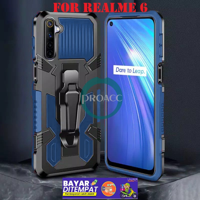 CASE HP KICKSTANDING CLIP FOR REALME 6 2020 CASING HP ROBOT CASE ARMOR KESING HP PELINDUNG HP CASE HP KICKSTANDING CLIP FOR REALME 6 2020 CASING HP ROBOT CASE ARMOR KESING HP PELINDUNG HP