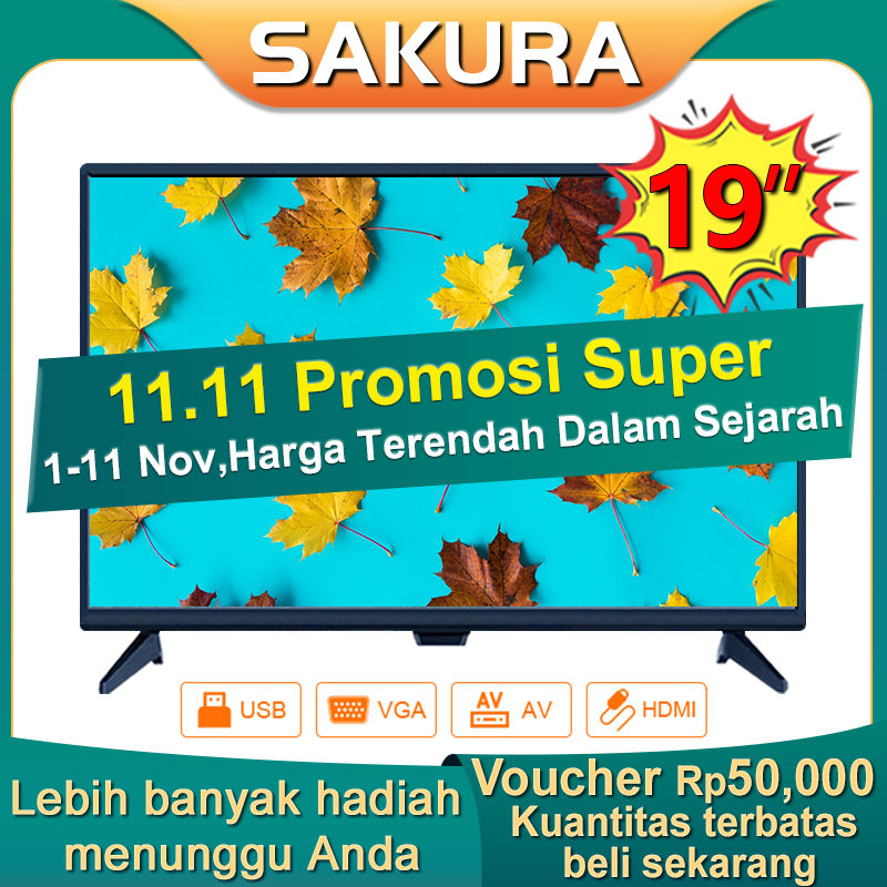 Sakura TV LED 19 inch HD Ready Televisi Murah (TCLG-SA19new) Sakura TV LED 19 inch HD Ready Televisi Murah (TCLG-SA19new)
