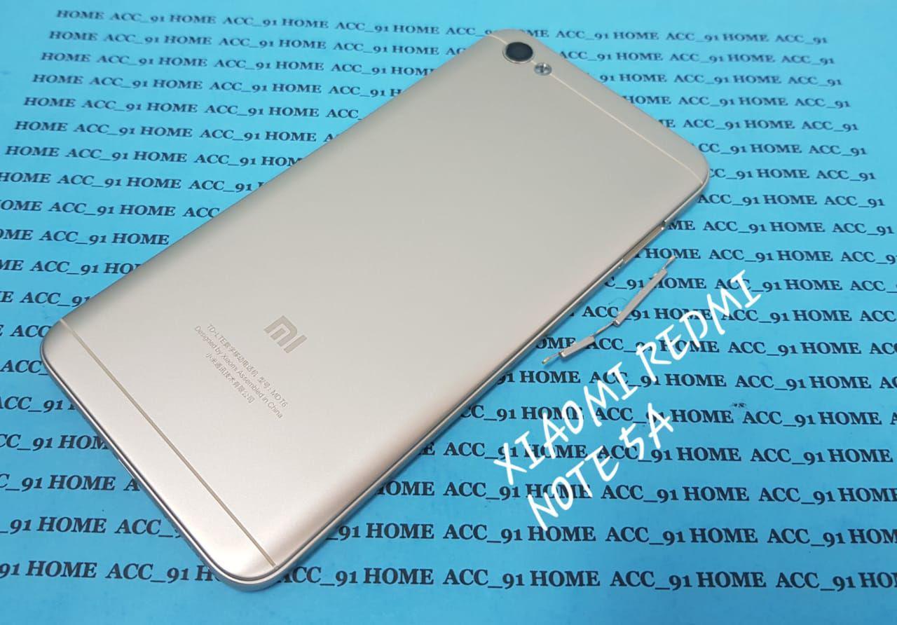 Xiaomi Redmi Note 5A Backdoor Casing Cover Tutup Belakang Batre - GOLD Xiaomi Redmi Note 5A Backdoor Casing Cover Tutup Belakang Batre - GOLD