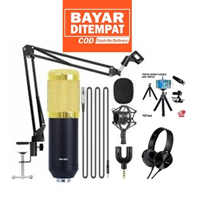 paket bm 800 recording mikrifon microphone kondenser bm 800 mic bm 800 condenser live streaming paket bm 800 recording mikrifon microphone kondenser bm 800 mic bm 800 condenser live streaming
