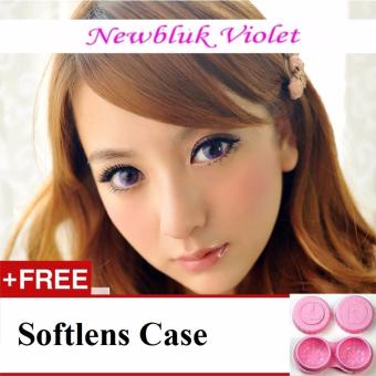 Newbluk Softlens - Violet + Free Lenscase