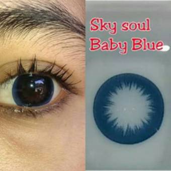 ... Sky soul Softlens Sky Soul Baby Eyes Blue