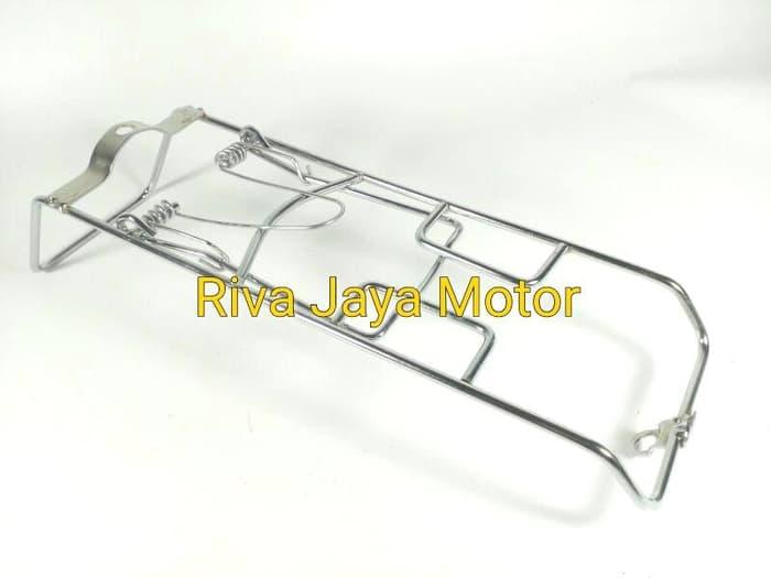 BAGASI TENGAH BESI CHROME F1ZR VEGA R LAMA BAGASI TENGAH BESI CHROME F1ZR VEGA R LAMA
