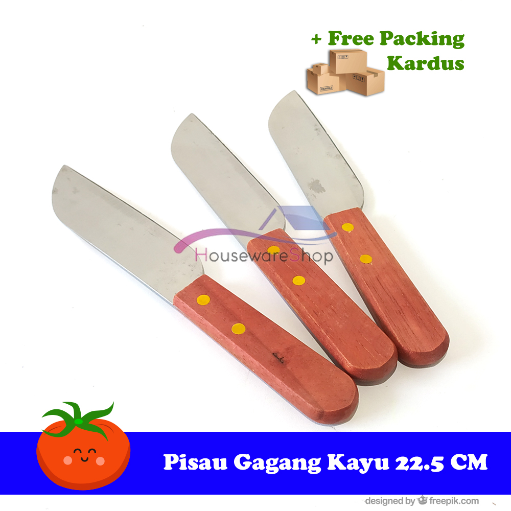 Pisau Gagang Kayu Murah - 5055 Pisau Gagang Kayu Murah - 5055