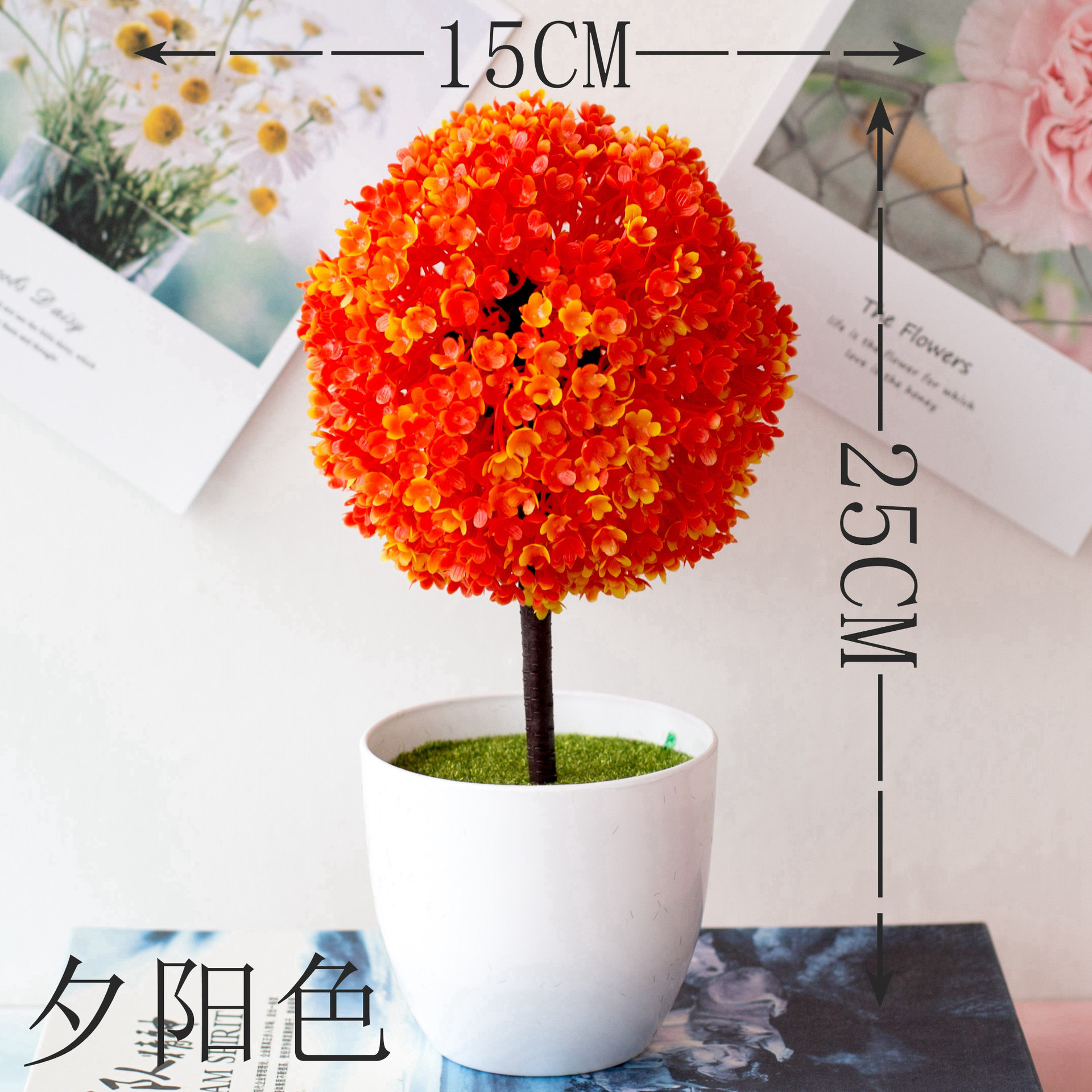 Artificial Flower Pot Bunga Plastik Pot Bunga Hiasan Pohon Buatan Dekorasi Rumah Motif Sakura Artificial Flower Pot Bunga Plastik Pot Bunga Hiasan Pohon Buatan Dekorasi Rumah Motif Sakura