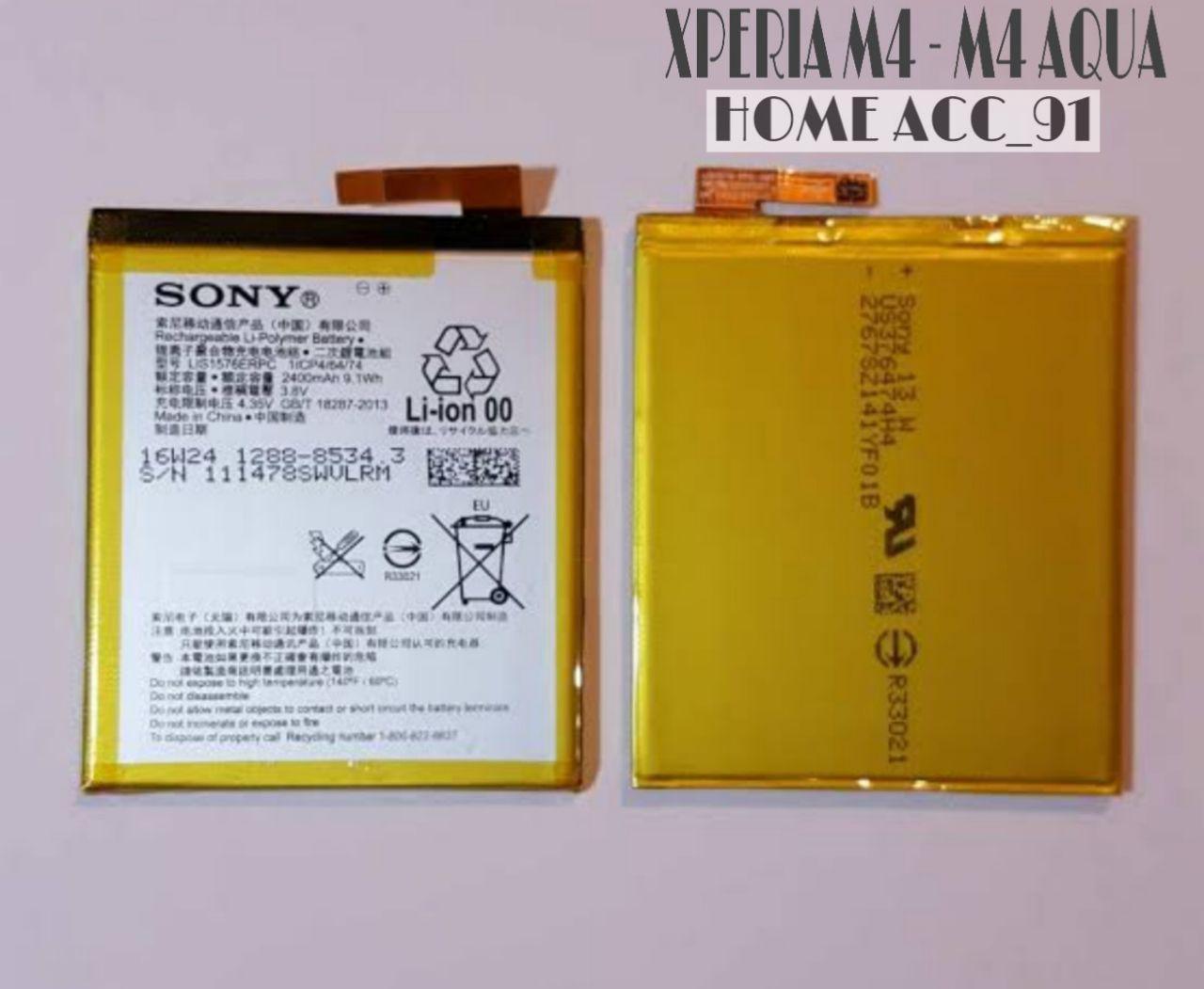Baterai Batre Sony Xperia M4 - M4 Aqua Original 100% E2303 E2306 Battery Batrei Baterai Batre Sony Xperia M4 - M4 Aqua Original 100% E2303 E2306 Battery Batrei