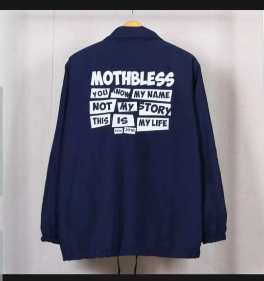 Jaket Pria Coach Mothbless taslan / parasut Jaket Pria Coach Mothbless taslan / parasut
