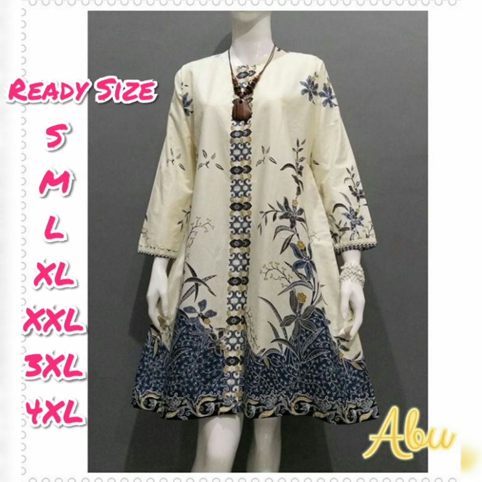 TUNIK BATIK CANTIK BUSUI SIZE S M L XL XXL 3XL 4XL TUNIK BATIK CANTIK BUSUI SIZE S M L XL XXL 3XL 4XL