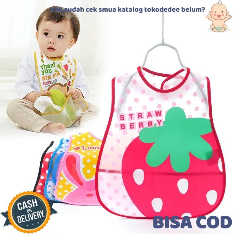 Slaber Plastik / Celemek Bayi / Slabber Bayi Anti Air / Celemek Makan Bayi TDC130 - Toko Dede - Toko Dedee Slaber Plastik / Celemek Bayi / Slabber Bayi Anti Air / Celemek Makan Bayi TDC130 - Toko Dede - Toko Dedee