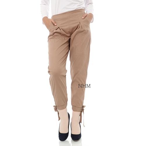 NHM Celana Panjang Wanita Joger Pita Celana Jogger Terbaru NHM Celana Panjang Wanita Joger Pita Celana Jogger Terbaru