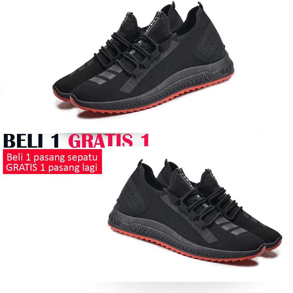 BUY 1 GET 1 Sepatu Sneakers Import Korean Ringan Sport Casual - Sepatu Import Sneakers Soft Casual Sports Shoes BUY 1 GET 1 Sepatu Sneakers Import Korean Ringan Sport Casual - Sepatu Import Sneakers Soft Casual Sports Shoes