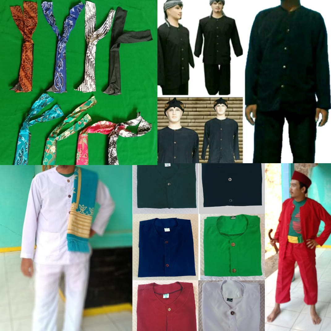 setelan baju pangsi dewasa plus iket kepala terlaris setelan baju pangsi dewasa plus iket kepala terlaris