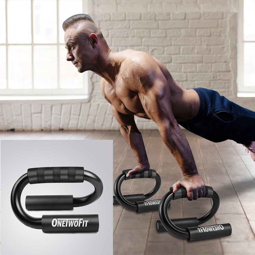 Onetwofit Push up S bentuk Latihan lengan dan otot pinggang alat olahraga rumahan fitness gym OT193 Onetwofit Push up S bentuk Latihan lengan dan otot pinggang alat olahraga rumahan fitness gym OT193