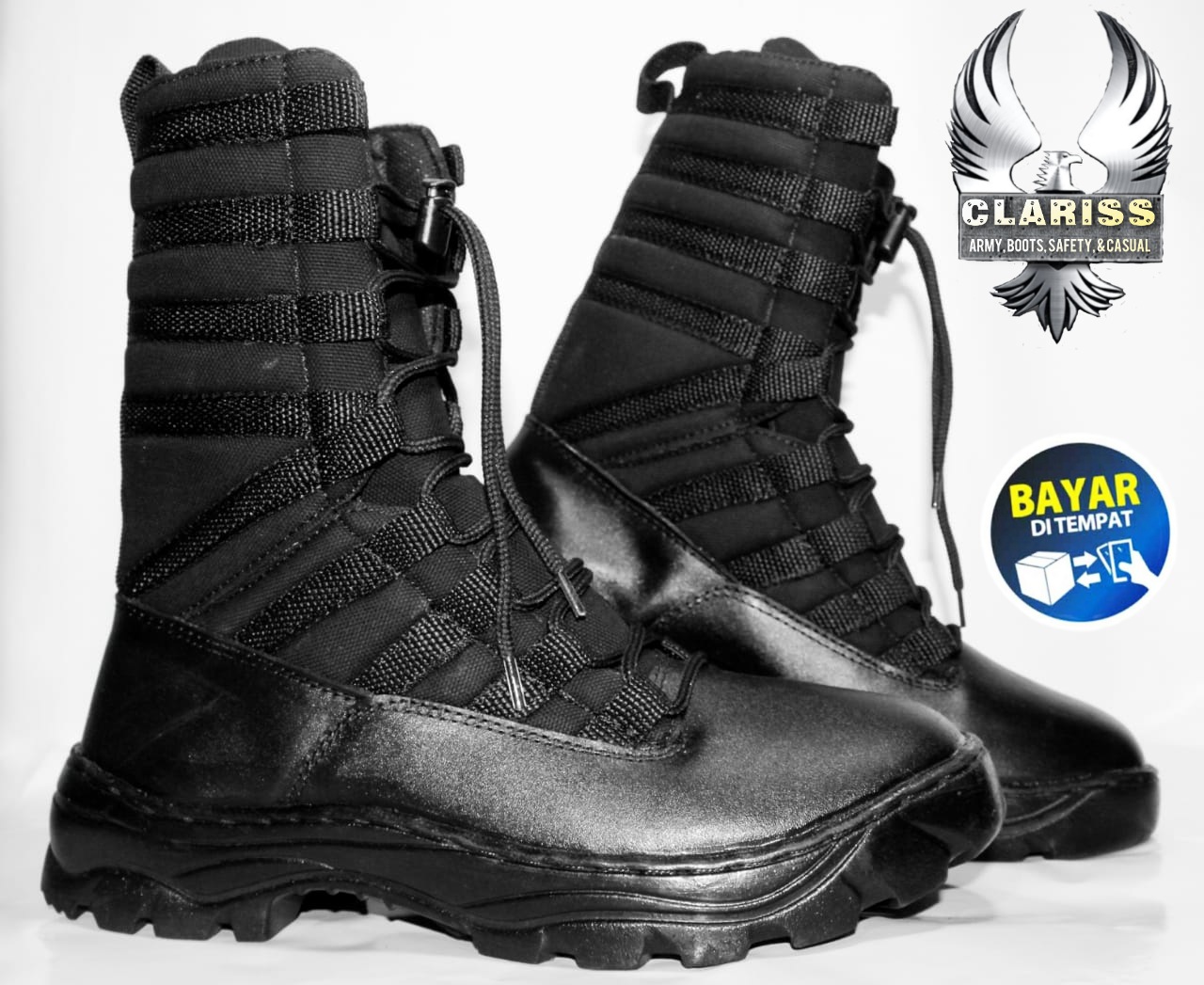 Sepatu pdl ninja tni polri pol pp scurity sepatu kulit asli sepatu termurah Sepatu pdl ninja tni polri pol pp scurity sepatu kulit asli sepatu termurah