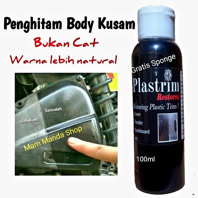 Penghitam Body Kusam/Dasboard/Deck/Cover/Spakbor/Penghitam Body Motor/Plastrim Restore Back to Black Penghitam Body Kusam/Dasboard/Deck/Cover/Spakbor/Penghitam Body Motor/Plastrim Restore Back to Black