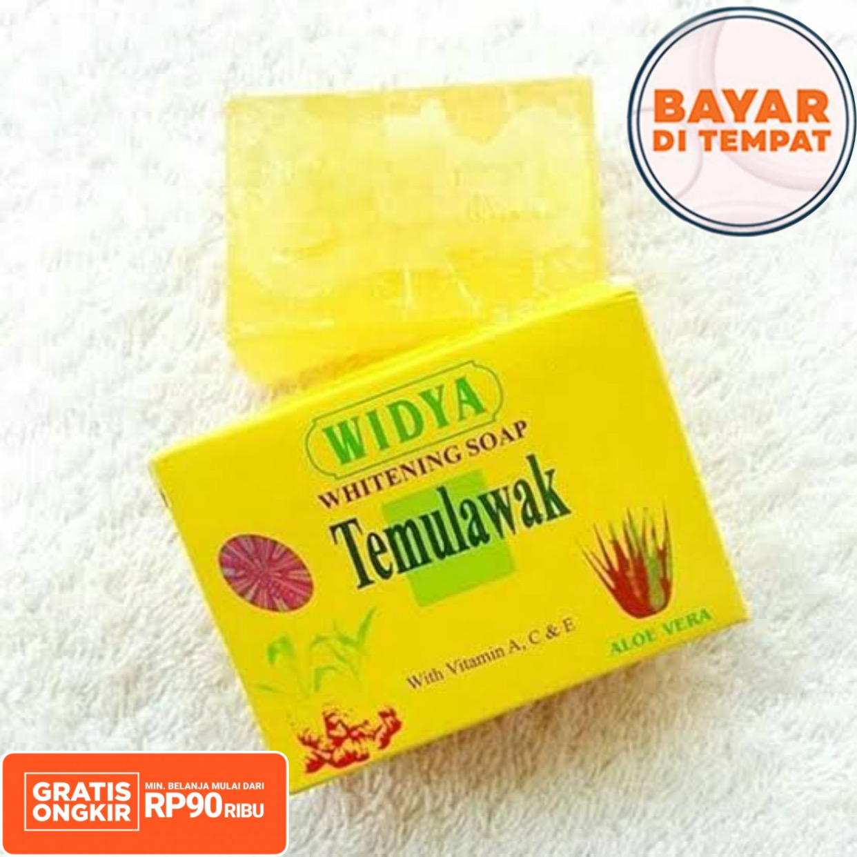 Sabun Temulawak Widya BPOM Original / sabun pemutih badan / sabun muka / sabun mandi / obat jerawat / penghilang jerawat / kulit / sabun wajah / pemutih wajah Sabun Temulawak Widya BPOM Original / sabun pemutih badan / sabun muka / sabun mandi / obat jerawat / penghilang jerawat / kulit / sabun wajah / pemutih wajah