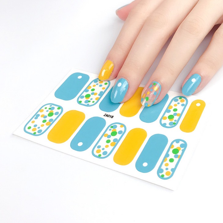 Indo - (14Pcs) Stiker Kuku Model Korea / Nail Sticker / Stiker Kuku Mickey Bear / Nail Art Indo - (14Pcs) Stiker Kuku Model Korea / Nail Sticker / Stiker Kuku Mickey Bear / Nail Art