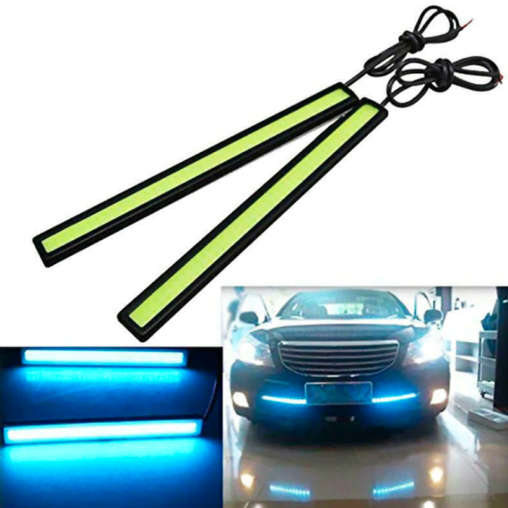 Lampu grill depan kolong Dashboard LED 12 volt DRL PLASMA COB 17 cm Termurah - ice blue harga sepasang Lampu grill depan kolong Dashboard LED 12 volt DRL PLASMA COB 17 cm Termurah - ice blue harga sepasang