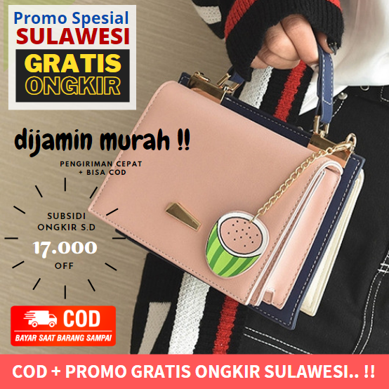 Tas Selempang Wanita Korea Terbaru 2020 Import Batam Ori Untuk Pesta/Kondangan/Hangout (Bisa COD) - TQ72286 White Tas Selempang Wanita Korea Terbaru 2020 Import Batam Ori Untuk Pesta/Kondangan/Hangout (Bisa COD) - TQ72286 White