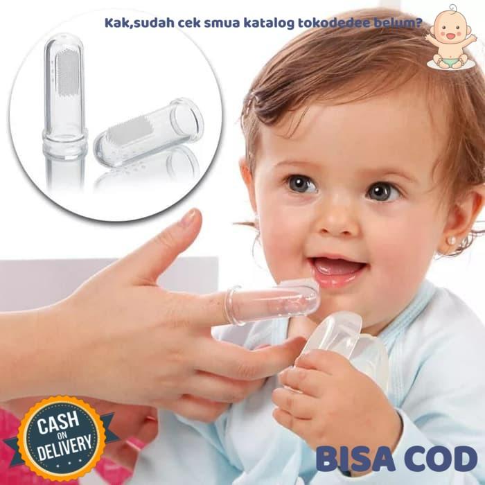 TokoDede - Sikat Lidah Bayi BISA COD / Sikat Gigi Lidah Bayi Silikon Baby Finger Brush Silicone TokoDede - Sikat Lidah Bayi BISA COD / Sikat Gigi Lidah Bayi Silikon Baby Finger Brush Silicone