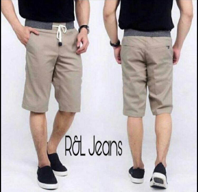 Celana Pendek Pinggang RIB//celana pinggang karet//Celana Pendek CHINO//Celana Pendek RIP pendek kolo//kualitas distro//R&L JEANS Celana Pendek Pinggang RIB//celana pinggang karet//Celana Pendek CHINO//Celana Pendek RIP pendek kolo//kualitas distro//R&L JEANS